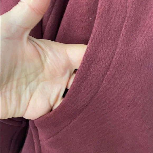 lululemon FLAWED Oversized 1/2 Zip Hoodie Size XL/XXL - Picture 5 of 10